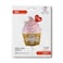 22" Valentine Golden Cupcake Foil Balloon