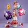 27" Easter Egg Flowers Foil Balloon