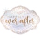 30" Foil Balloon Happily Ever After Confetti