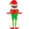 66" Foil Balloon Delivery Elf