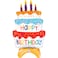 29" Foil Balloon Standup Birthday Cake