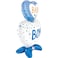 28" Foil Balloon Standup Baby Boy Hearts