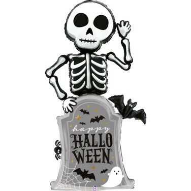 67" Foil Balloon Delivery Skeleton