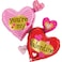 30" Valentine Pattern Multi Hearts Foil Balloon