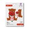 25" Rose Bouquet Bear Foil Balloon