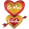 33" Be Mine Valentine Heart Arrow Foil Balloon