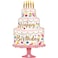 33" Foil Balloon Satin Birthday Pink Cake