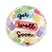 18" Foil Balloon Cheerful Get Well Bandaid