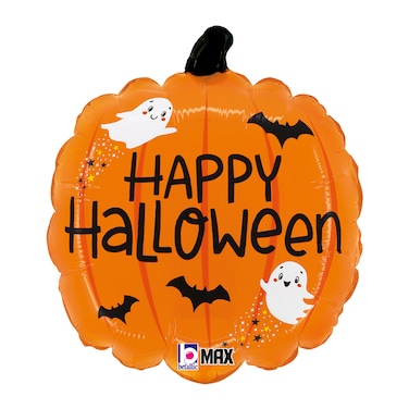 18" Foil Balloon Halloween Pumpkin