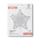 21" Foil Balloon Filigree Silver Star
