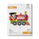 33" Foil Balloon Birthday Party Train