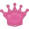 30" Foil Balloon Glittering Crown - Pink
