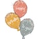 32" Foil Balloon Rose Gold B-Day Balloons