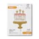 26" Foil Balloon Birthday Cake Confetti