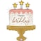26" Foil Balloon Birthday Cake Confetti