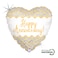 18" Foil Balloon Chevron Anniversary