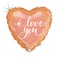 18" Rose Gold Love Foil Balloon