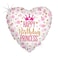 18" Foil Balloon Glitter Birthday Princess