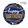 18" Foil Balloon Navy Birthday
