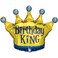 30" Foil Balloon Birthday King