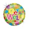 18" Foil Balloon Lots A Dots Get Well