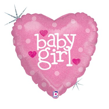 18" Foil Balloon Baby Girl