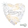 18" Foil Balloon Filigree Anniversary