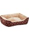 Pawise Square Dog Bed, Multi-Colour, 22 Inches