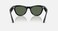 Ray-Ban Meta Skyler (Size 52) Shiny Smart AI Glasses for Men and Women - Shiny Black / G15 Green (International Version)