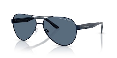 ARMANI EXCHANGE AX2034S 609980 59 Pilot-Style Sunglasses