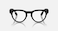 RayBan Meta Headliner (Gen 2) glasses with Meta AI, Audio, Photo, Video Compatibility (Size 50) - Clear lenses/Matte Black (International Version)