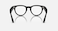RayBan Meta Headliner (Gen 2) glasses with Meta AI, Audio, Photo, Video Compatibility (Size 50) - Clear lenses/Matte Black (International Version)