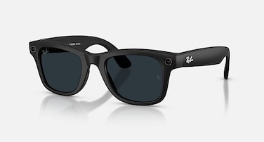 Ray-Ban Meta Wayfarer (Gen 2) glasses with Meta AI, Audio, Photo, Video Compatability (Size 53) - Transitions Grey lenses - Matte Black (International Version)