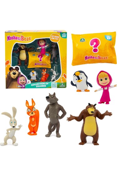 Simba Masha And The Bear 7 Figures Pack