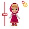 Giochi Preziosi Masha and Bear Masha Doll 23cm Tall Iconic Figure From The Masha and Bear Series with Summer Dress and Classic Scarf Suitable For Younger Children