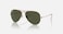 Ray-Ban AVIATOR ROSE GOLD RB3025 Pilot Style Sunglasses