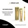 Curasept Gold Lux Luxury Whitening Toothpaste 75ml + Curasept Whitening Toothbrush, Pack of 2 pieces