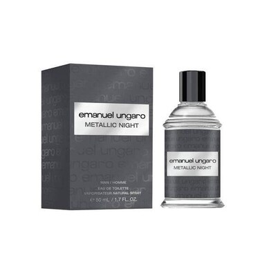 Emanuel Ungaro Metallic Night For Men Eau De Toilette 50ml
