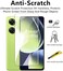 Muzz Realme C65 Tempered Glass Screen Protector, 9H Hardness, 0.33mm Thin, 3D Arc Edge, Anti-Explosion, 2 Pack, Clear