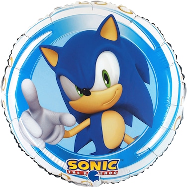 18" Foil Balloon Sonic The Hedgehog