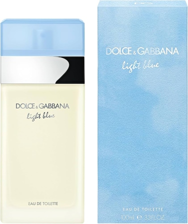 Dolce &amp; Gabbana Light Blue For Women Eau De Toilette 100ml Refillable