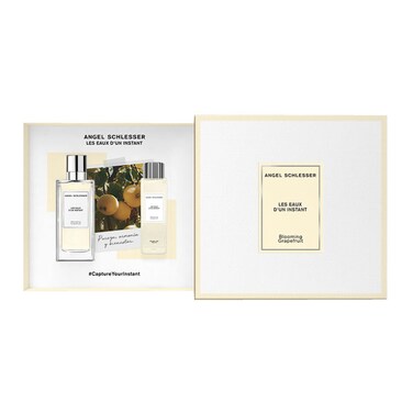 Angel Schlesser Les Eaux D'Un Instant Blooming Grapefruit Gift Set EDT 100ml + SG 100ml Unisex