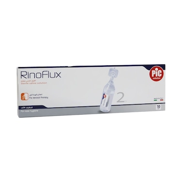Pic Rinoflux Sterile Saline Solution 2ml 10's
