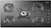 5-Burner Gas Hob, 86 x 51 cm, Black Glass, Built-in Cooktop with Control Knobs - Candy Brand -CVG9CB SASO