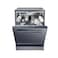 Candy Rapido&rsquo; CF 5C6F0A-19 Freestanding Dishwasher 15 Place Settings, Maxi Tub, Speed Drive Inverter Motor, Wash &amp; Dry 35 Min, Smart Door, WiFi, Grey   Energy Class C