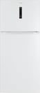 Candy White Refrigerator with two doors, CDG5T717EW, freestanding, 410 liters, 41 dB, external electronic display, white, hxwxd 168 x 70.5 x 70.5 cm [energy efficiency class E],  An Italian Brand