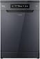 CANDY Dark Grey Rapido Freestanding Full Size Dishwasher, 13 Place Settings 5 Programs, Wi-fi &amp; Blutooth Connectivity, App Control, Condenser Drying System, LED Control method Smart Delay CF3E7L0A-19