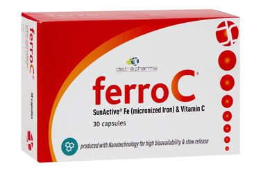 Ferro C Iron &amp; Vit C Caps 30S