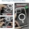 IPhone 12 Pro Clear Magnetic Cover, MagSafe Compatible, Hybrid Protective, Crystal Clear Back Case, Shockproof Silicone Frame, Slim Transparent Case (iPhone 12 Pro)