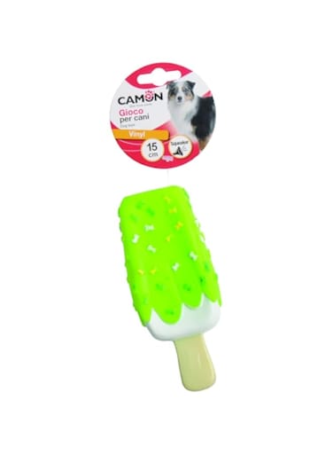 Camon Vinyl Ice Pop Dog Toy